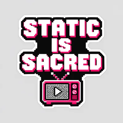 Static Is Sacred, Beta Run 001 common sticker
