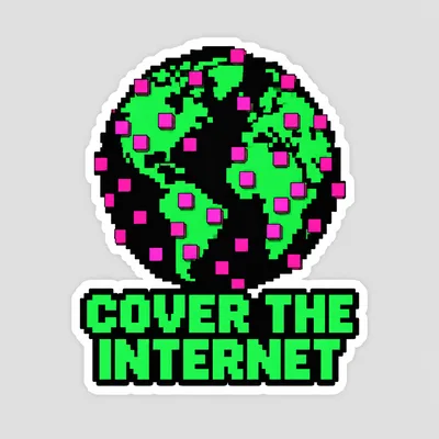Cover The Internet, Beta Run 001 common sticker