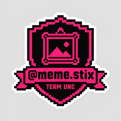 Team Unc Crest, Beta Run 001 common sticker