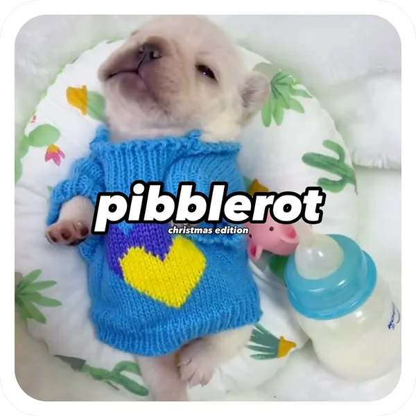 Pibblerot Christmas, Pibble Batch 01 common sticker