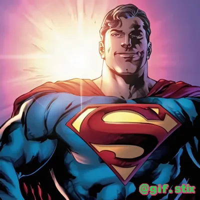 Caped Hero Smirk meme sticker