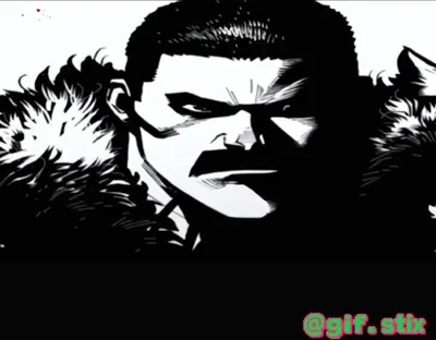 Ink Sketch Mustache Glare meme sticker