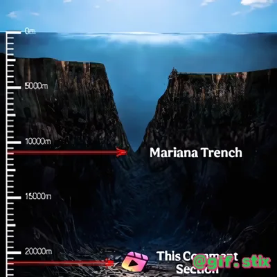 Ocean Trench Comment Section meme sticker