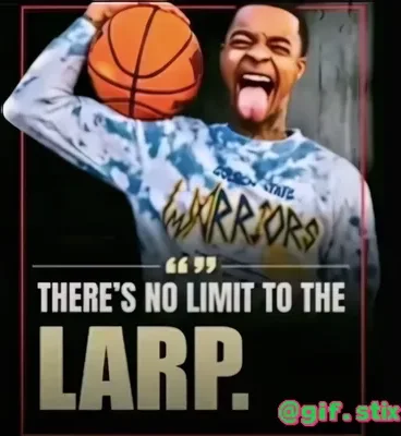 No Limit To The Larp meme sticker
