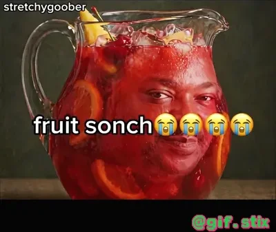 Fruit Sonch meme sticker