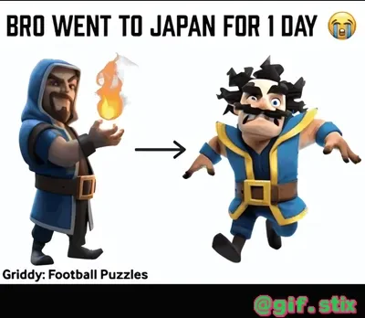 Bro Went To Japan meme sticker