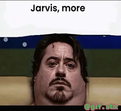 More Please Tired Man meme sticker