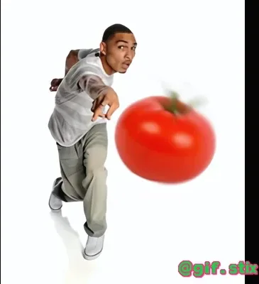 Tomato Throw meme sticker