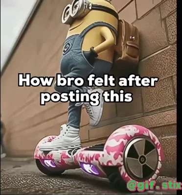 How Bro Felt After Posting This meme sticker