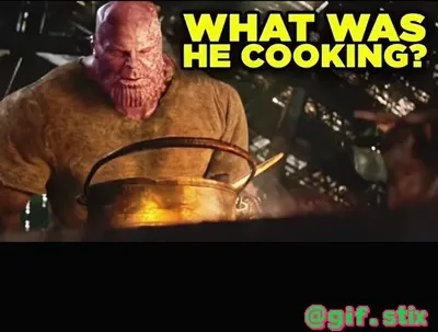 What Was He Cooking Titan meme sticker
