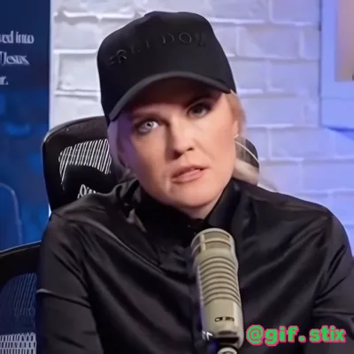 Podcast Mic Stare meme sticker